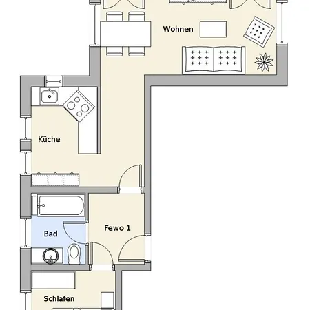 Apartament Smidt 1 Rostock